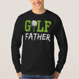 T-shirt Golf Père Golfer Hobby Golf Papa Papa Papa Papa Pa