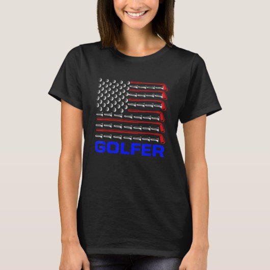 T-shirt Golf Player Pride Golfing Golfing 2 (Devant)