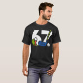 T-shirt Golf Score 67 Graphic (Devant entier)