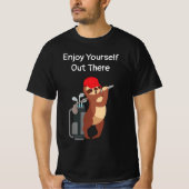 T-shirt GOLF Sloth golfeur s'amuser là-bas (Devant)