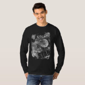 T-shirt Golf Star, Black Grunge Golf (Devant entier)
