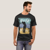 T-shirt Golf Style Vintage Retro (Devant entier)