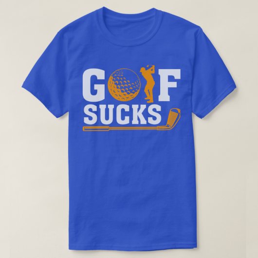 T-shirt Golf sucks (Design devant)