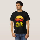 T-shirt Golf sur disque avec vous (Devant entier)
