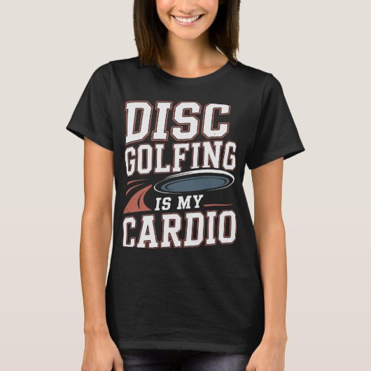 T-shirt Golf sur disque cardio (Devant)