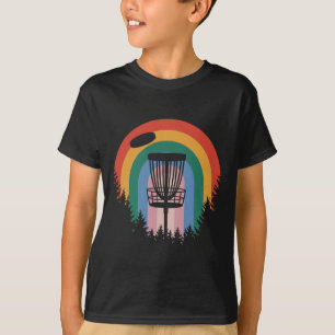 T-shirt Golf sur disque rétro vintage