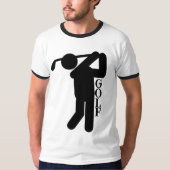 T-shirt Golf - Symbole de golf (Devant)