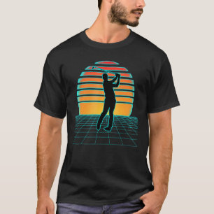 T-shirt Golf Synthwave Rétrowave les années 70 80s Sports