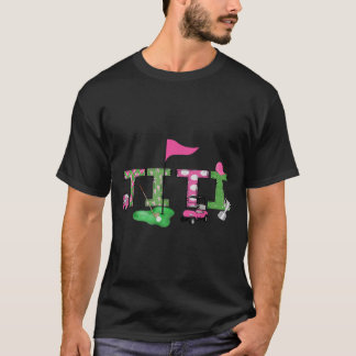 T-shirt Golf Titi Rose Fait un trou en un au Golf pour son
