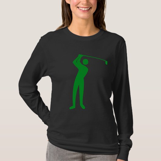 T-shirt Golf - Vert herbe (Devant)