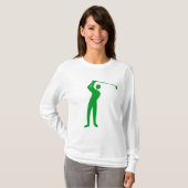 T-shirt Golf - Vert herbe (Devant entier)