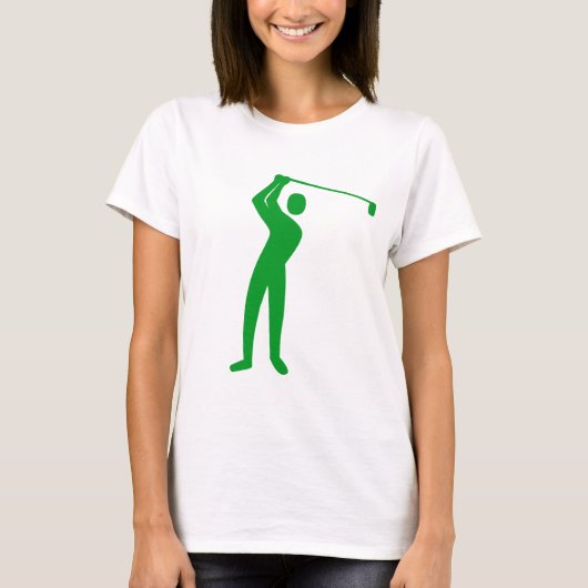 T-shirt Golf - Vert herbe (Devant)