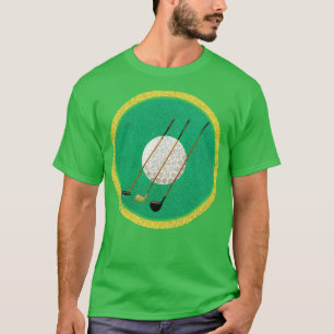T-shirt Golf vintage Golf Ball Clubs Fer Chauffeur Golf Go