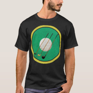T-shirt Golf vintage Golf Ball Clubs Fer Chauffeur Golf Go
