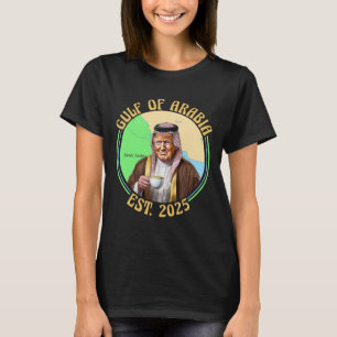 T-shirt Golfe D'Arabie Est 2025 Drôle Trump Vintage Arabia