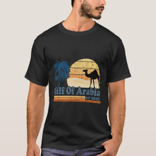 T-shirt Golfe D'Arabie Est 2025 Trump Arabian Gulf Funny P