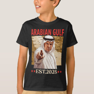 T-shirt Golfe d'Arabie Rétro Arabe Golfe d'Arabie Amusant