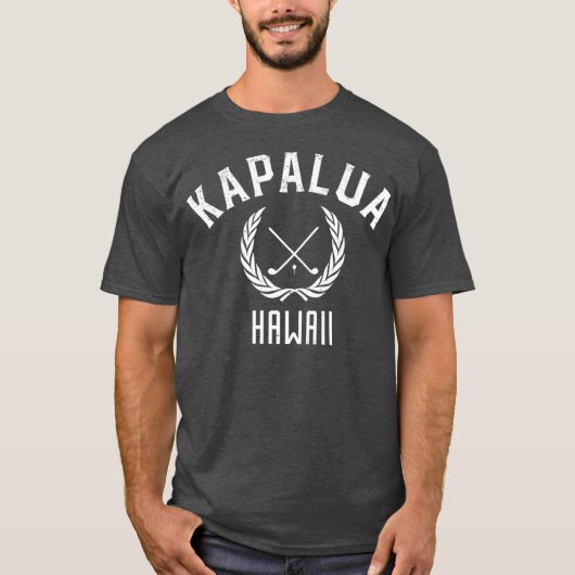 T-shirt Golfe de Capalua Hawaï (Devant)