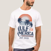 T-shirt Golfe de l'Amérique Est. 2025 (Devant)