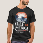 T-shirt Golfe de l'Amérique Est. 2025 - Souveraineté améri (Devant)