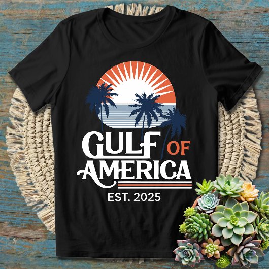 T-shirt Golfe de l'Amérique Est. 2025 - Souveraineté améri