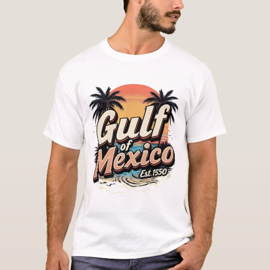 T-shirt Golfe du Mexique (Devant)