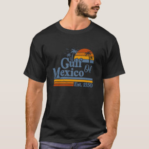 T-shirt Golfe du Mexique pour toujours depuis 1550 Vintage