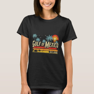 T-shirt Golfe Du Mexique T Chemise Femmes Hommes Vintage G
