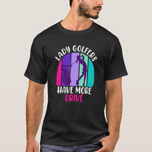 T-shirt Golfer a plus de Drive Golf (Devant)
