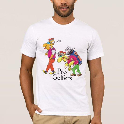 T-shirt Golfers Pros (Devant)