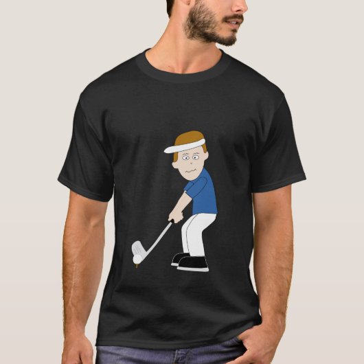 T-shirt Golfeur (Devant)