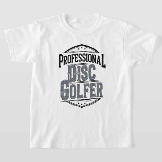 T-shirt Golfeur de disque professionnel | Disk Golf (Poser)