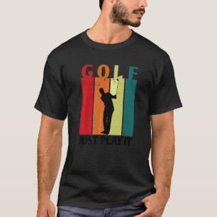 T-shirt Golfeur Terrain de Golf Golfeur Golf Jouez au Golf
