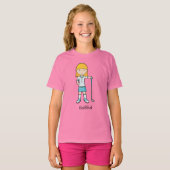 T-shirt GolfGirl (Devant entier)