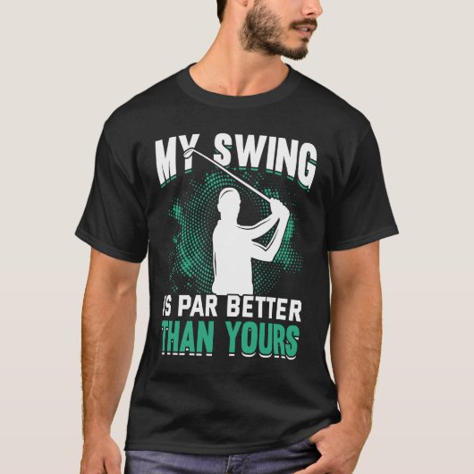 T-shirt Golfing Golf Player Coach Golfer  14 (Devant)