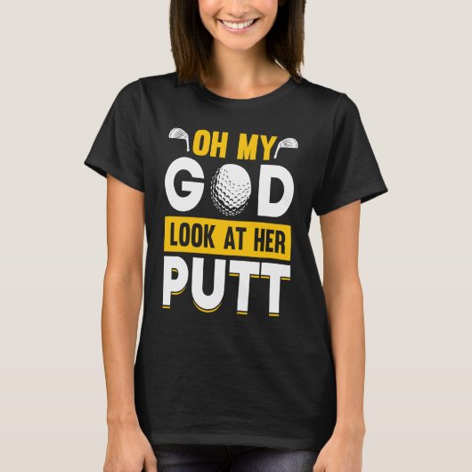 T-shirt Golfing Golf Player Coach Golfer  7 (Devant)