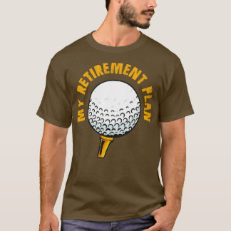 T-shirt Golfing Golfer Retirement 1
