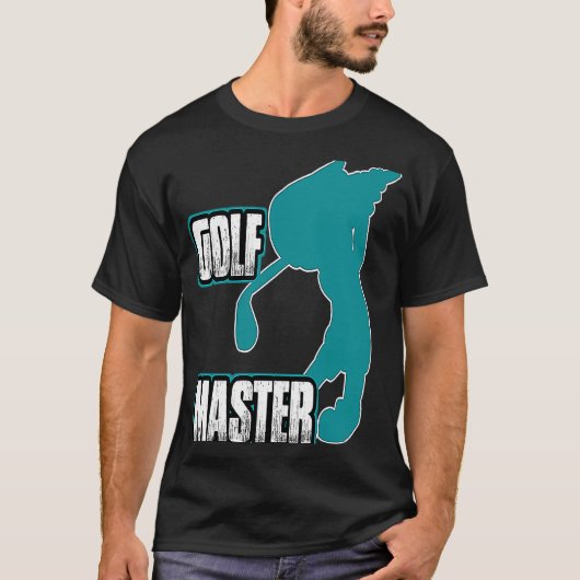 T-shirt Golfing Master Club Course Tournament Championship (Devant)