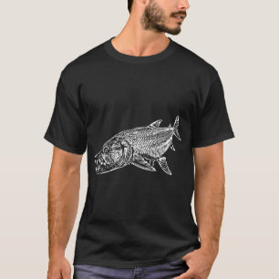 T-shirt Goliath Tigerfish impression blanche