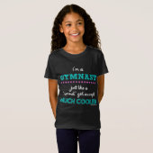 T-Shirt Golly filles - je suis un gymnaste (Devant entier)
