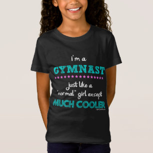 T-Shirt Golly filles - je suis un gymnaste