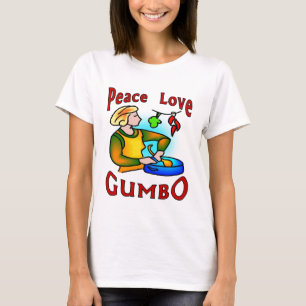 T-shirt Gombo d'amour de paix