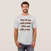 T-shirt Gombo-Roux (Devant entier)