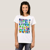 T-SHIRT GOMME À BULLES (Devant entier)