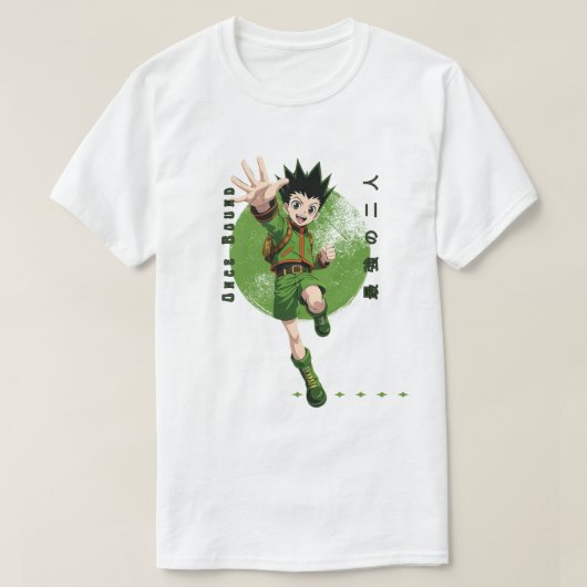 T-shirt Gon Freecss Hunter x Hunter Anime (Design devant)