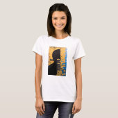 T-shirt Gondola et ondulation d'eau, Italie (Devant entier)