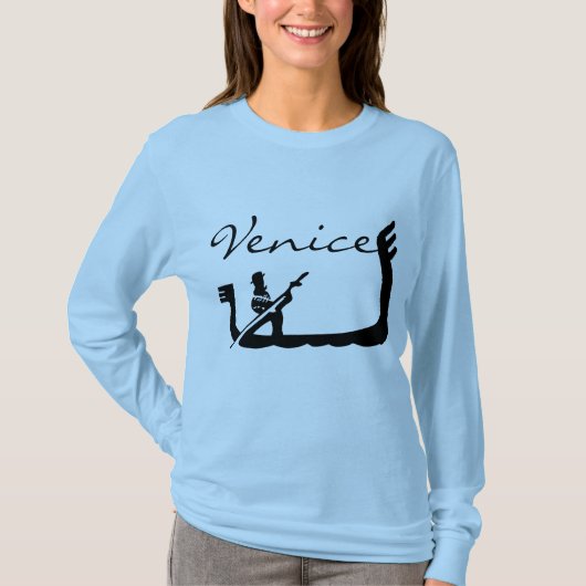 T-shirt Gondola, Venise (Devant)