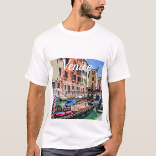T-shirt gondole traditionnelle à Venise