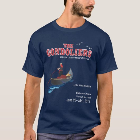 T-shirt Gondoliers 2012 (Devant)