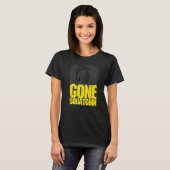 T-shirt Gone Squatchin Geek Nerd Graphique 1 (Devant entier)